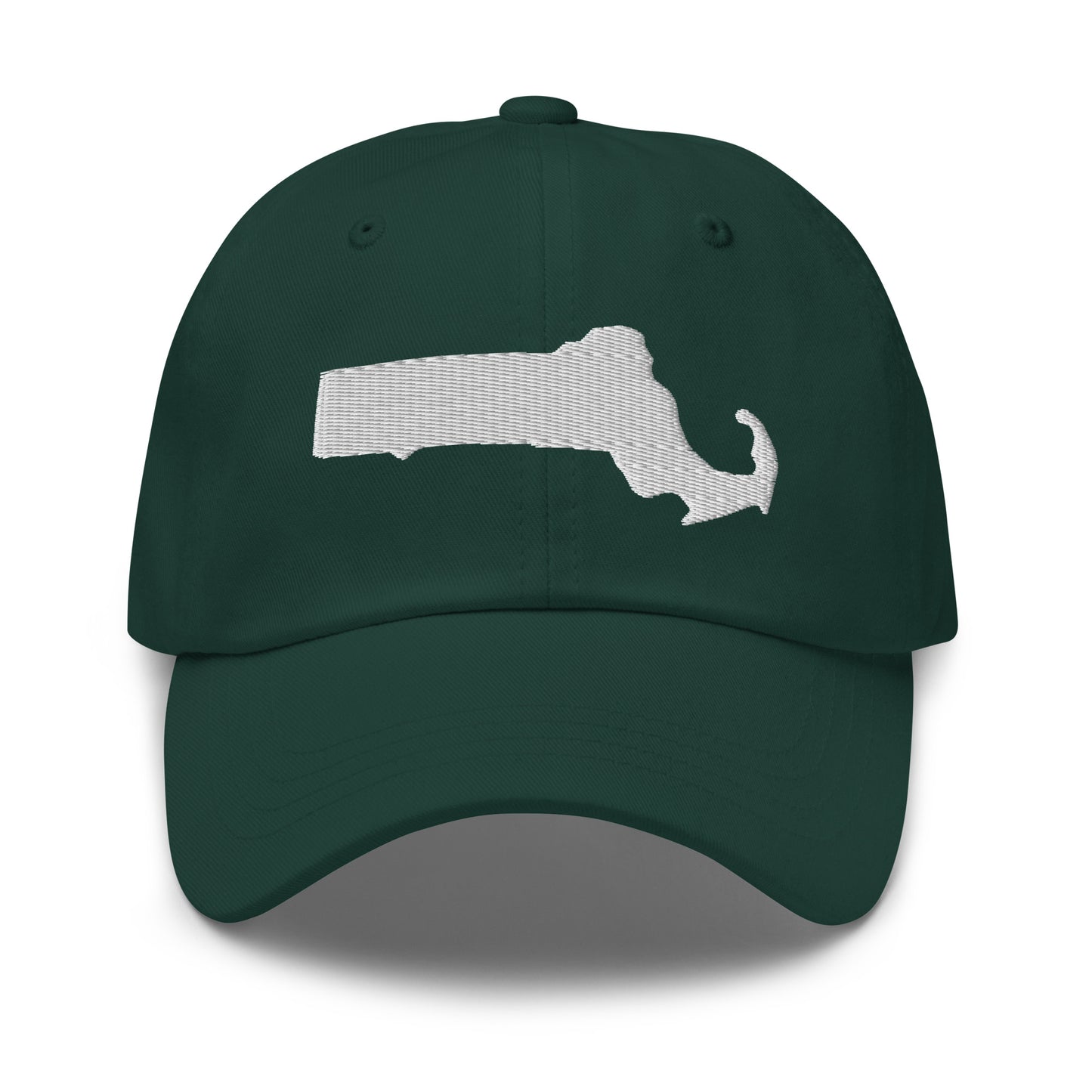 Massachusetts State Silhouette Dad Hat