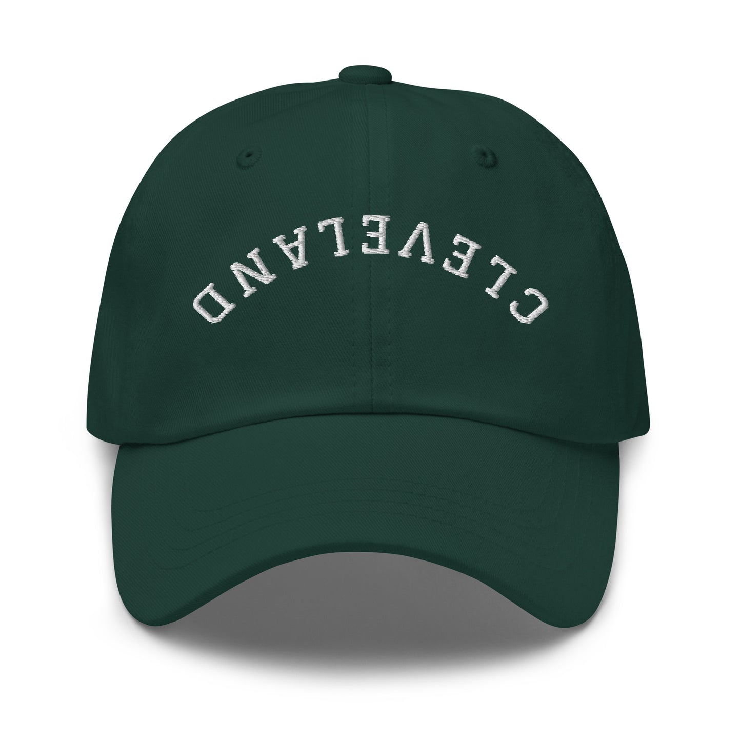 Cleveland Upside Down Arch Dad Hat