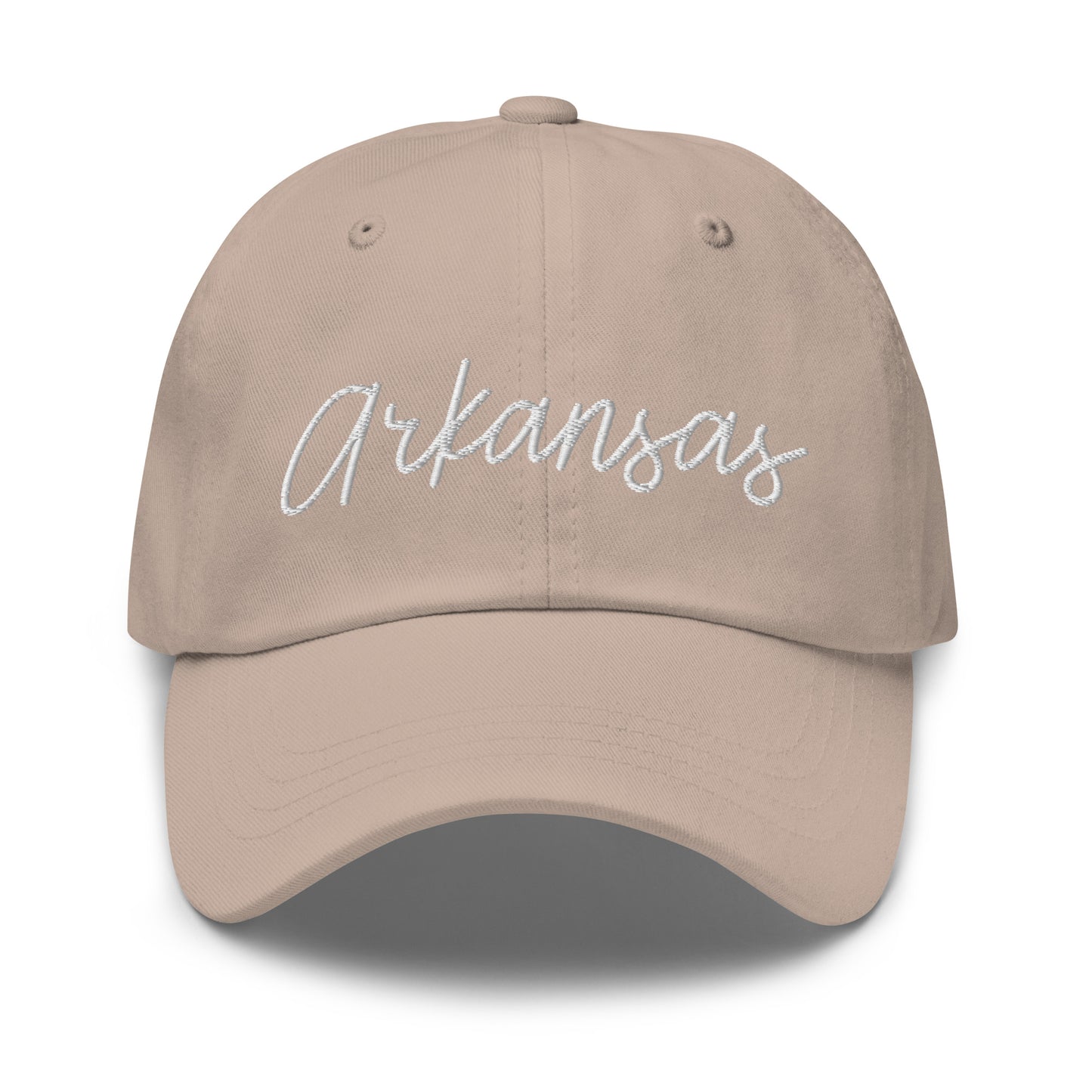 Arkansas Retro Script Dad Hat