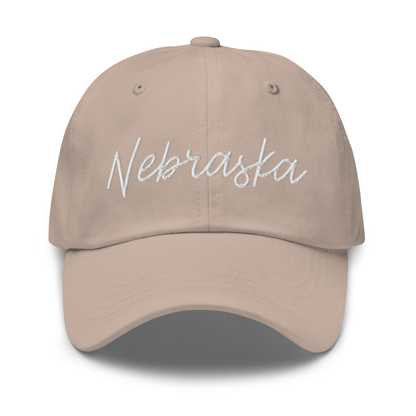 Nebraska Retro Script Dad Hat