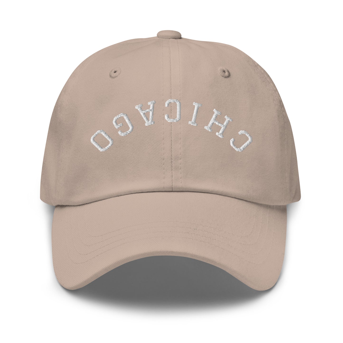 Chicago Upside Down Arch Dad Hat