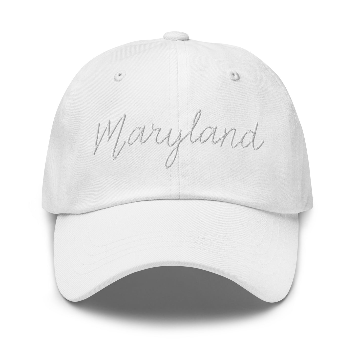 Maryland Retro Script Dad Hat