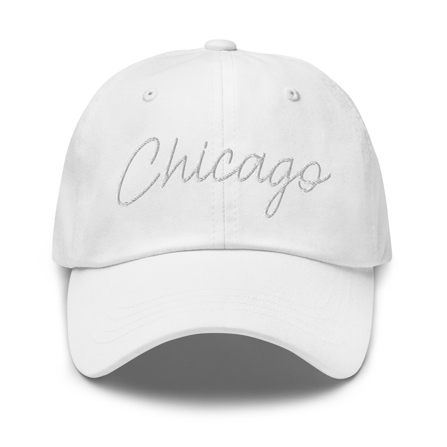 Chicago Retro Script Dad Hat