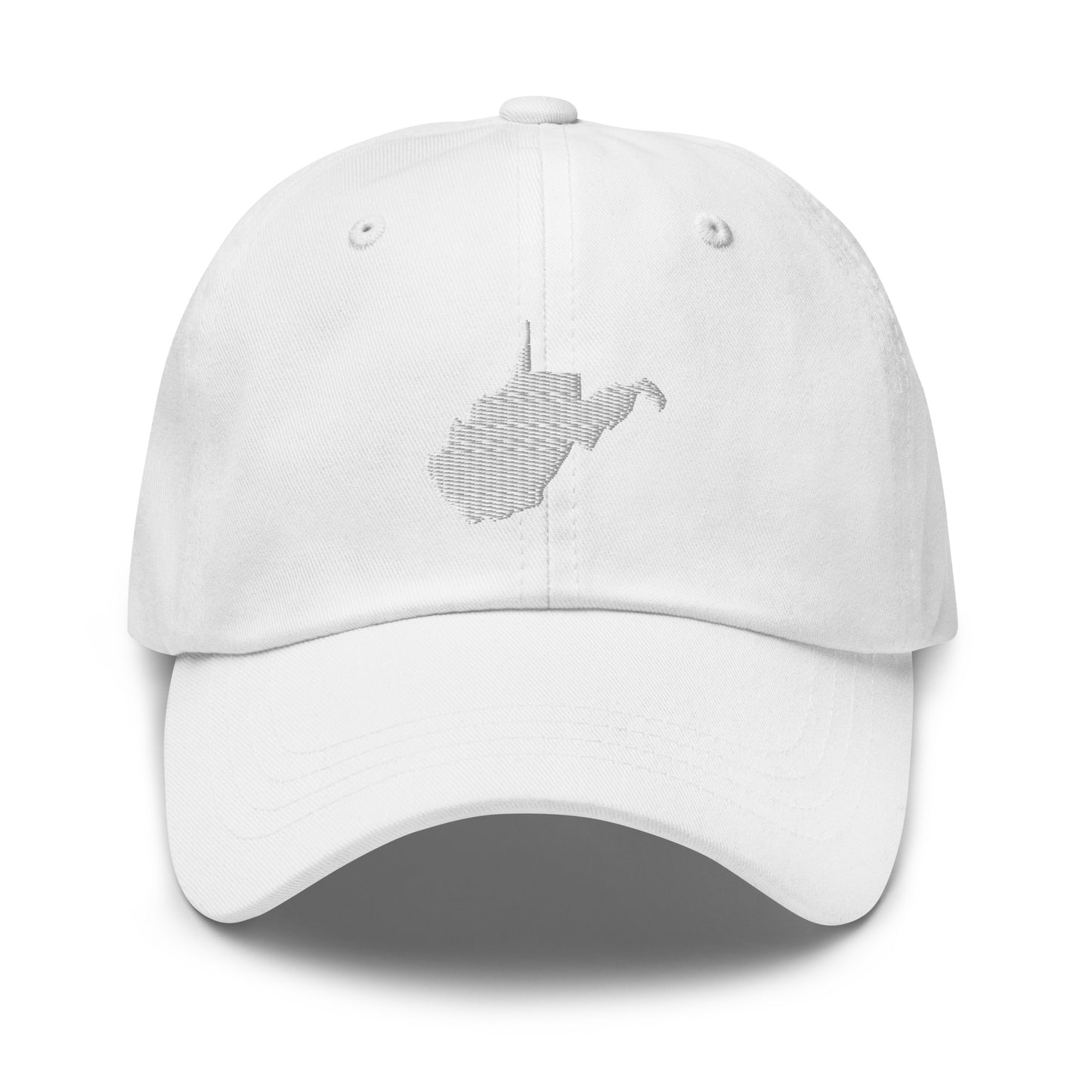 West Virginia State Silhouette Dad Hat