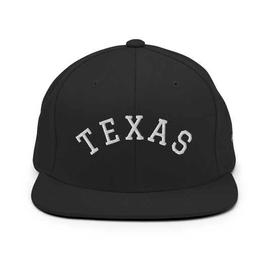 Texas Arch 6 Panel Snapback Hat