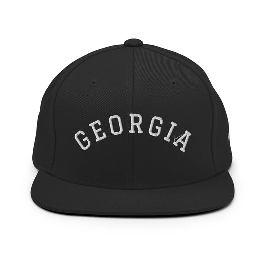 Georgia Arch 6 Panel Snapback Hat