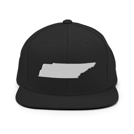 Tennessee State Silhouette 6 Panel Snapback Hat