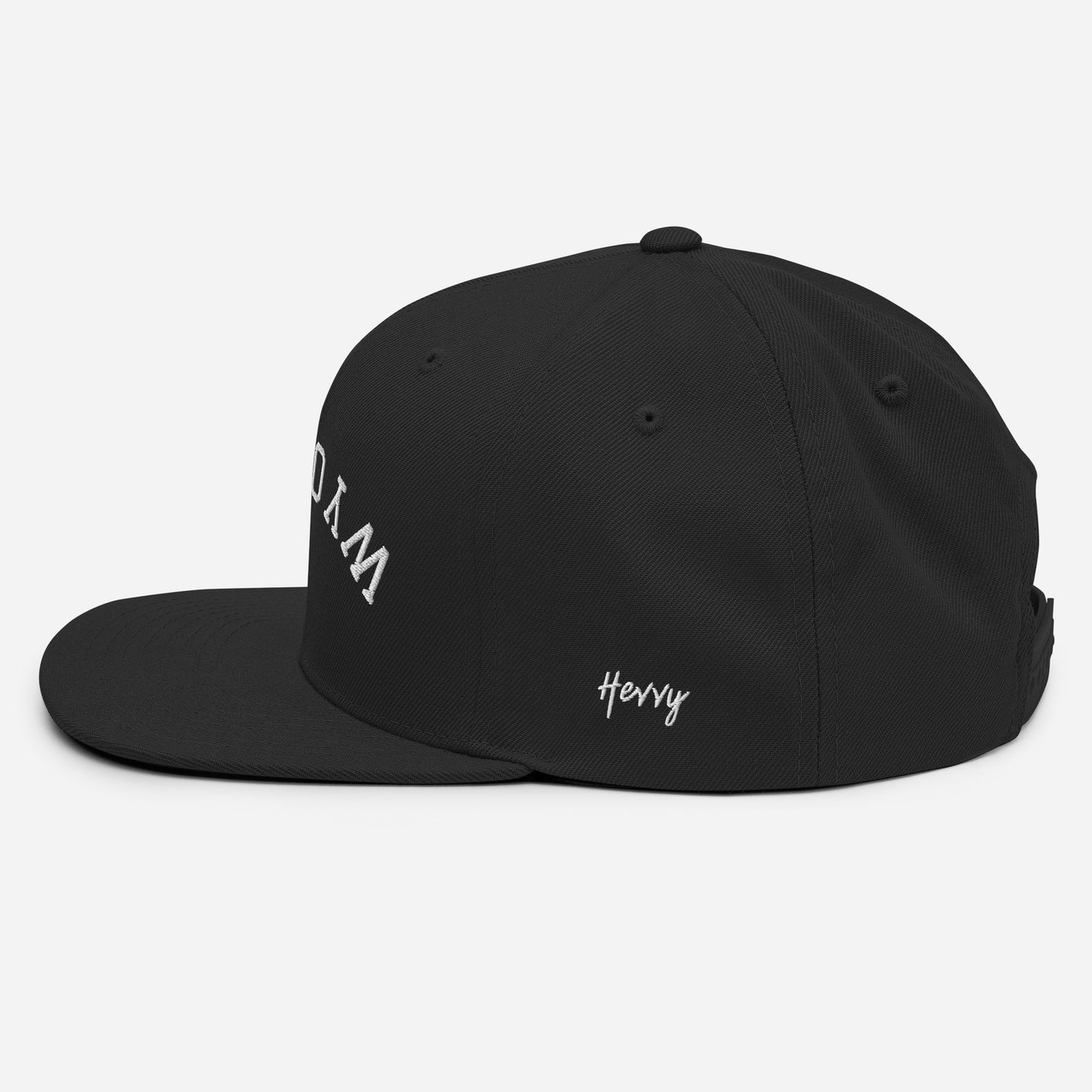 Wyoming Upside Down Arch 6 Panel Snapback Hat