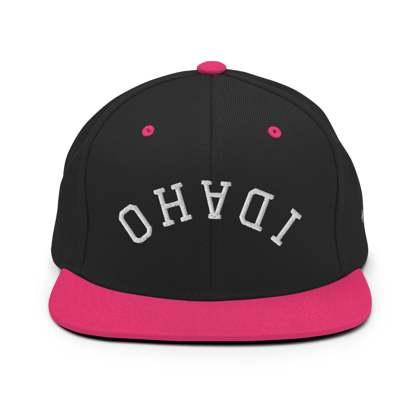 Idaho Upside Down Arch 6 Panel Snapback Hat