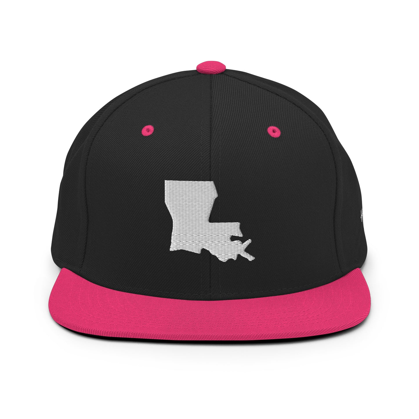 Louisiana State Silhouette 6 Panel Snapback Hat