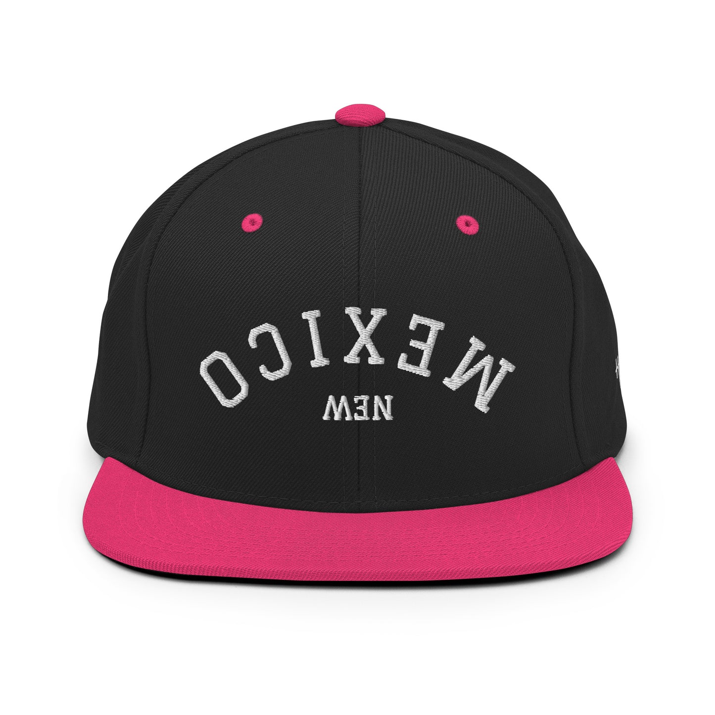 New Mexico Upside Down Arch 6 Panel Snapback Hat