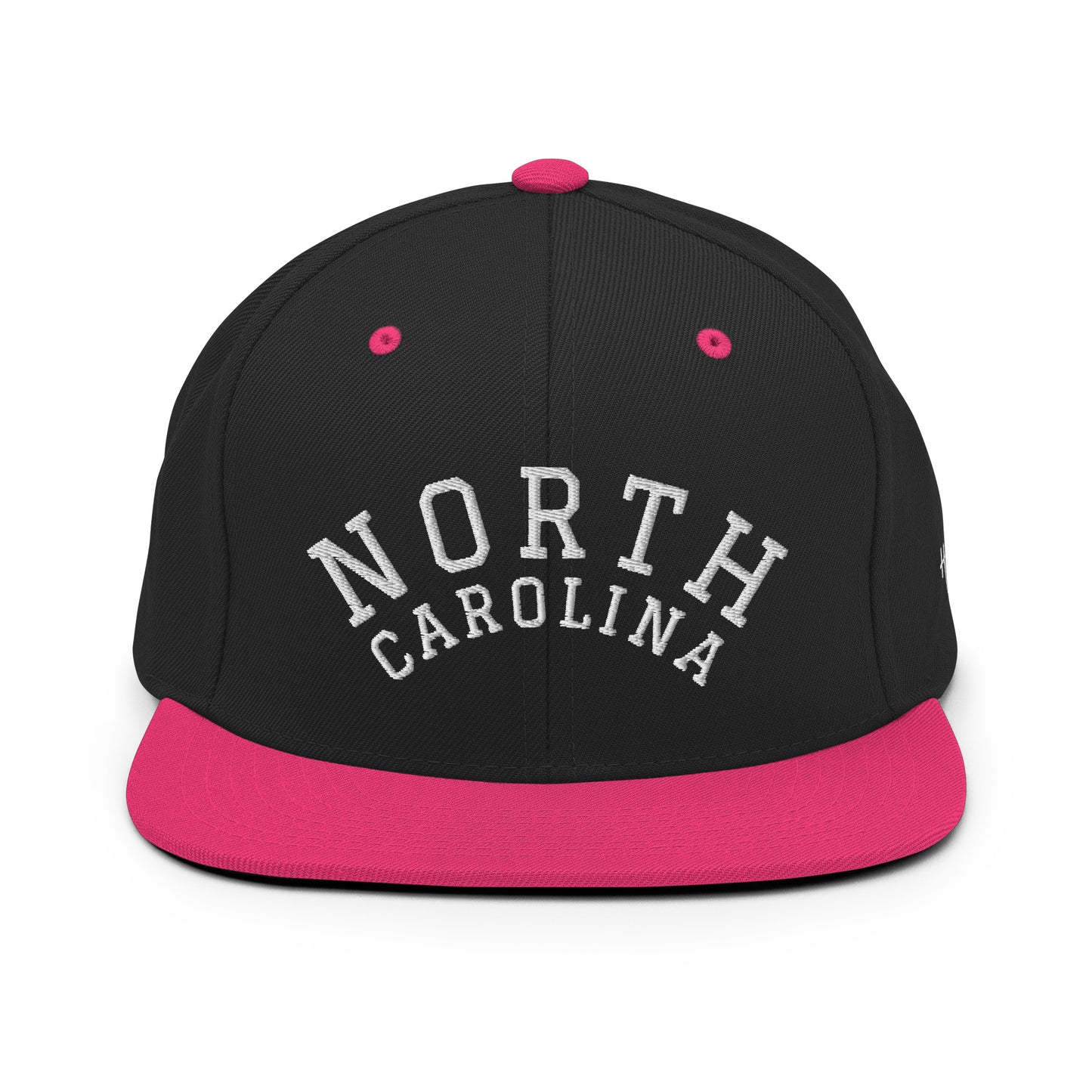 North Carolina Arch 6 Panel Snapback Hat