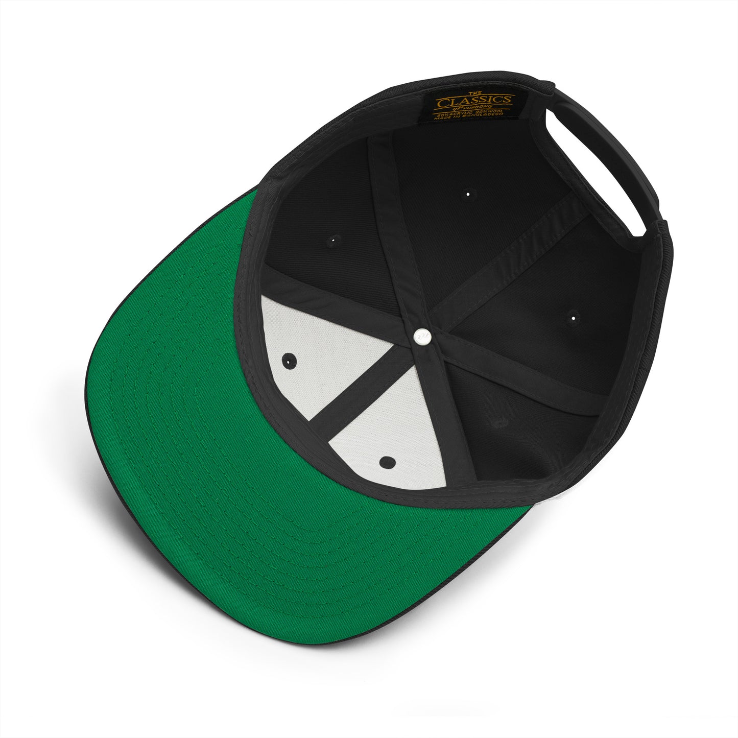 Idaho Upside Down Arch 6 Panel Snapback Hat