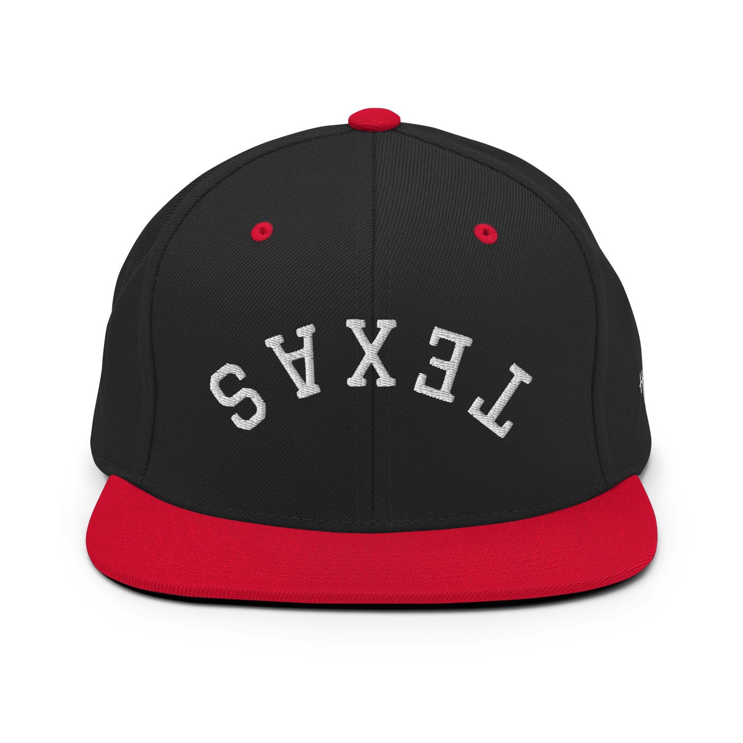 Texas Upside Down Arch 6 Panel Snapback Hat