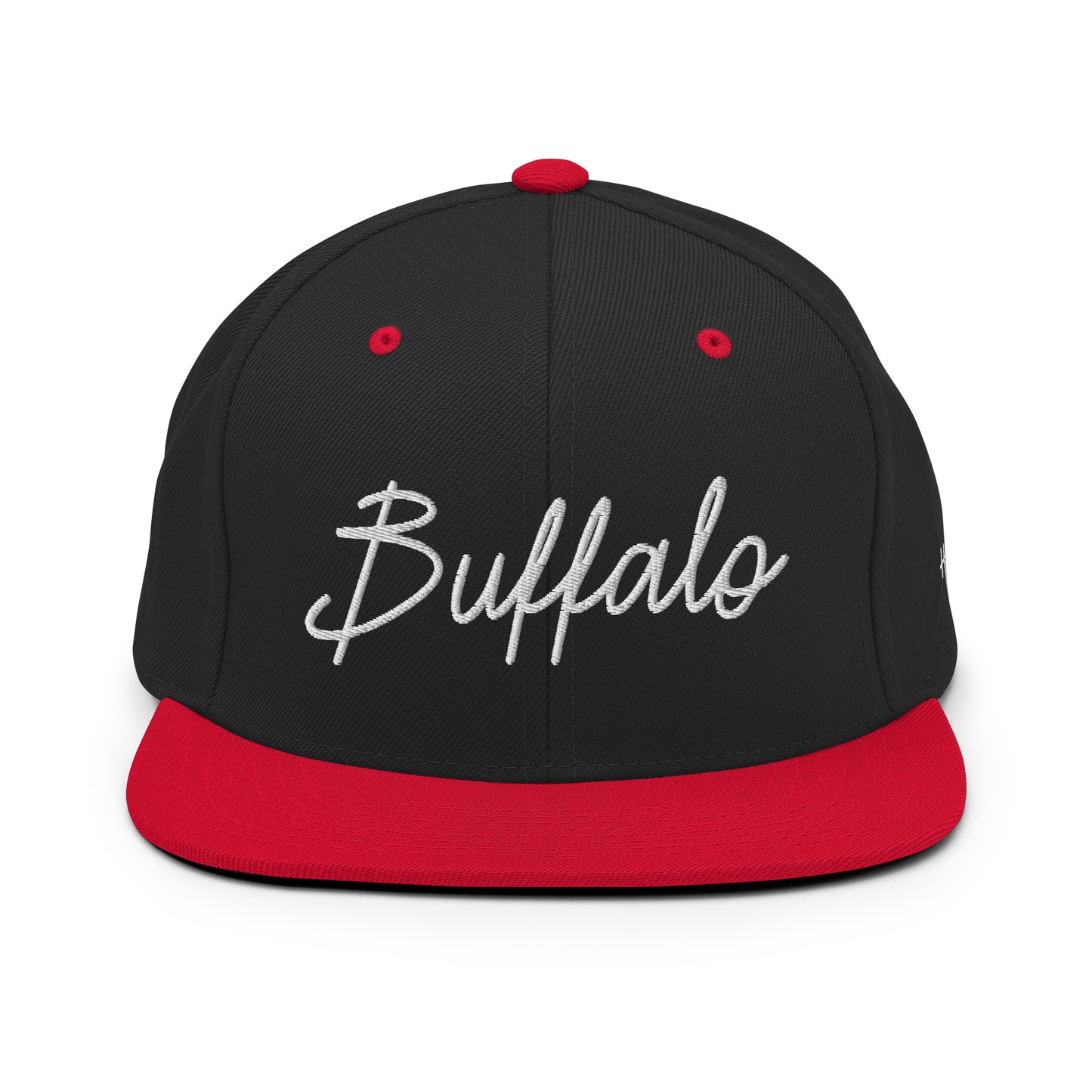 Buffalo Retro Script 6 Panel Snapback Hat