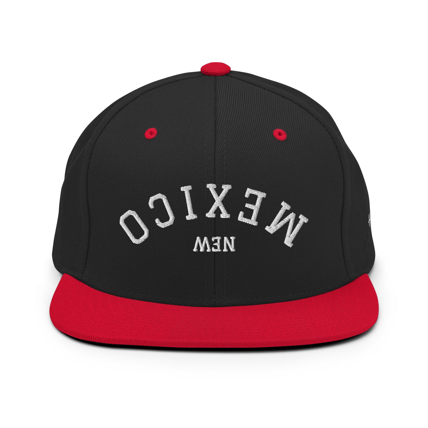 New Mexico Upside Down Arch 6 Panel Snapback Hat