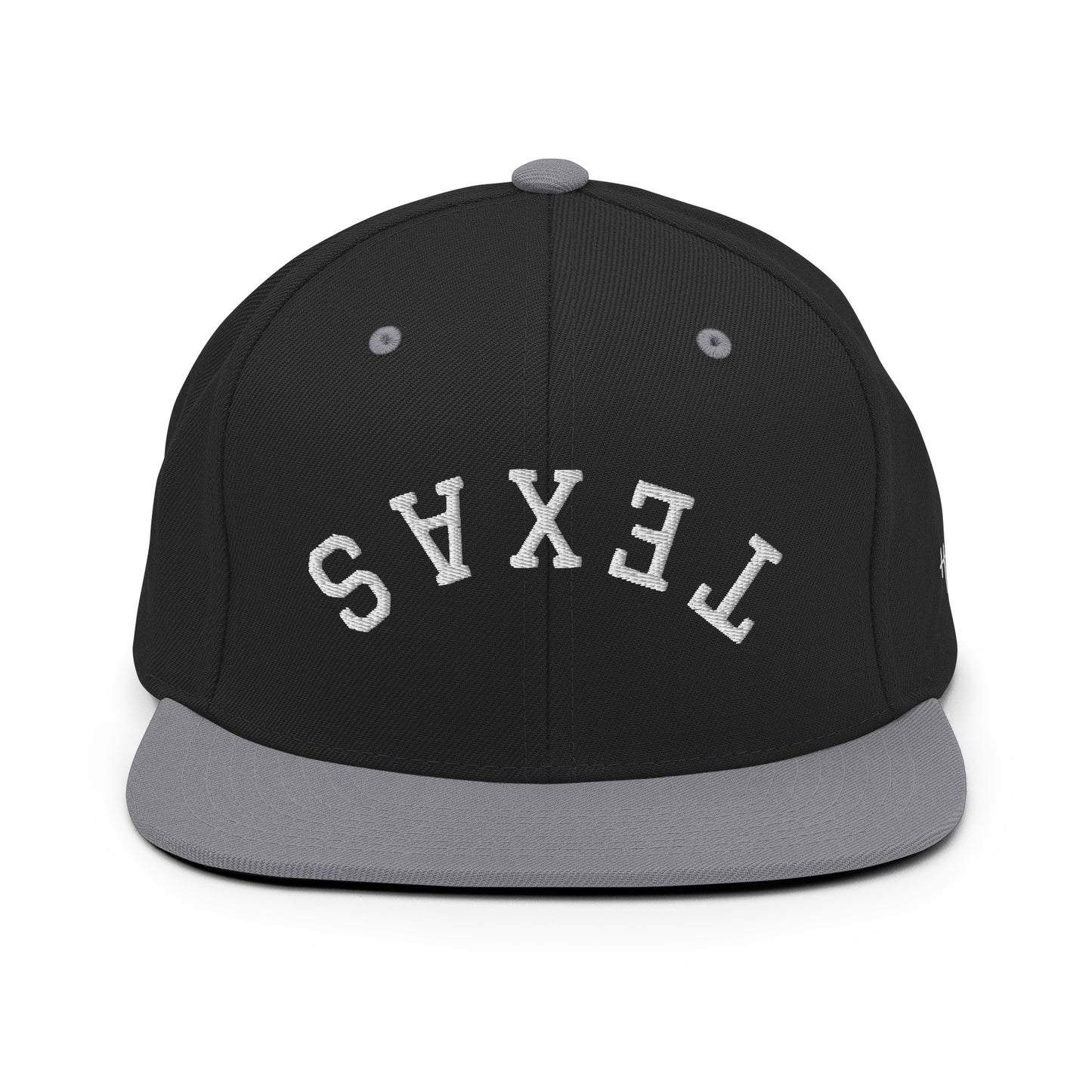 Texas Upside Down Arch 6 Panel Snapback Hat