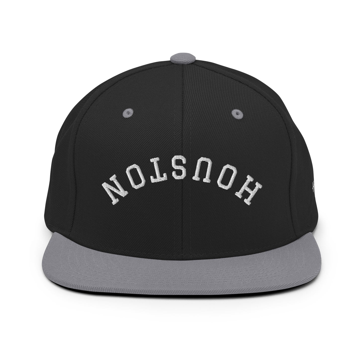 Houston Upside Down Arch 6 Panel Snapback Hat