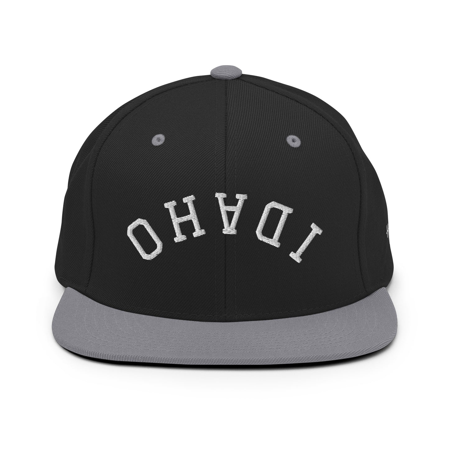 Idaho Upside Down Arch 6 Panel Snapback Hat