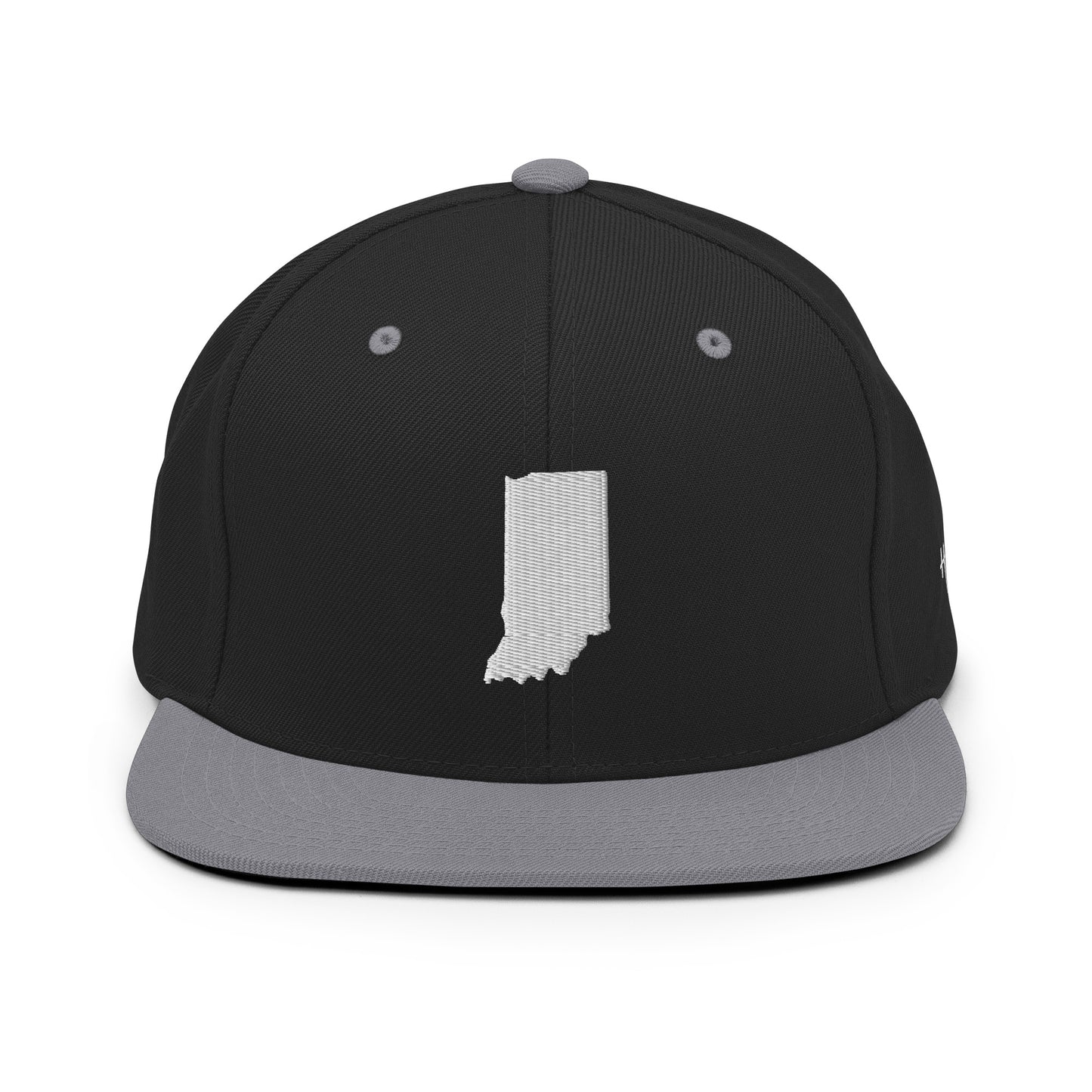 Indiana State Silhouette 6 Panel Snapback Hat