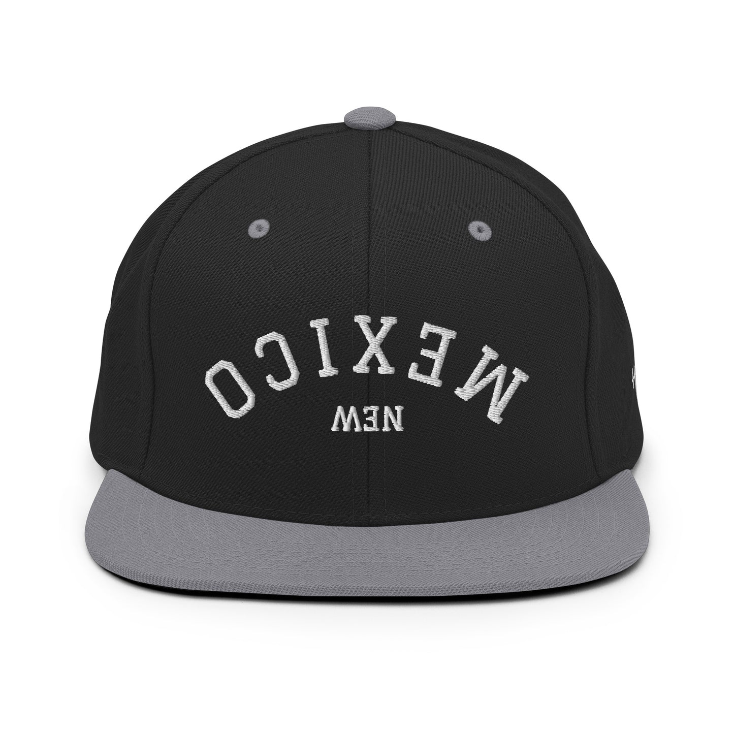 New Mexico Upside Down Arch 6 Panel Snapback Hat