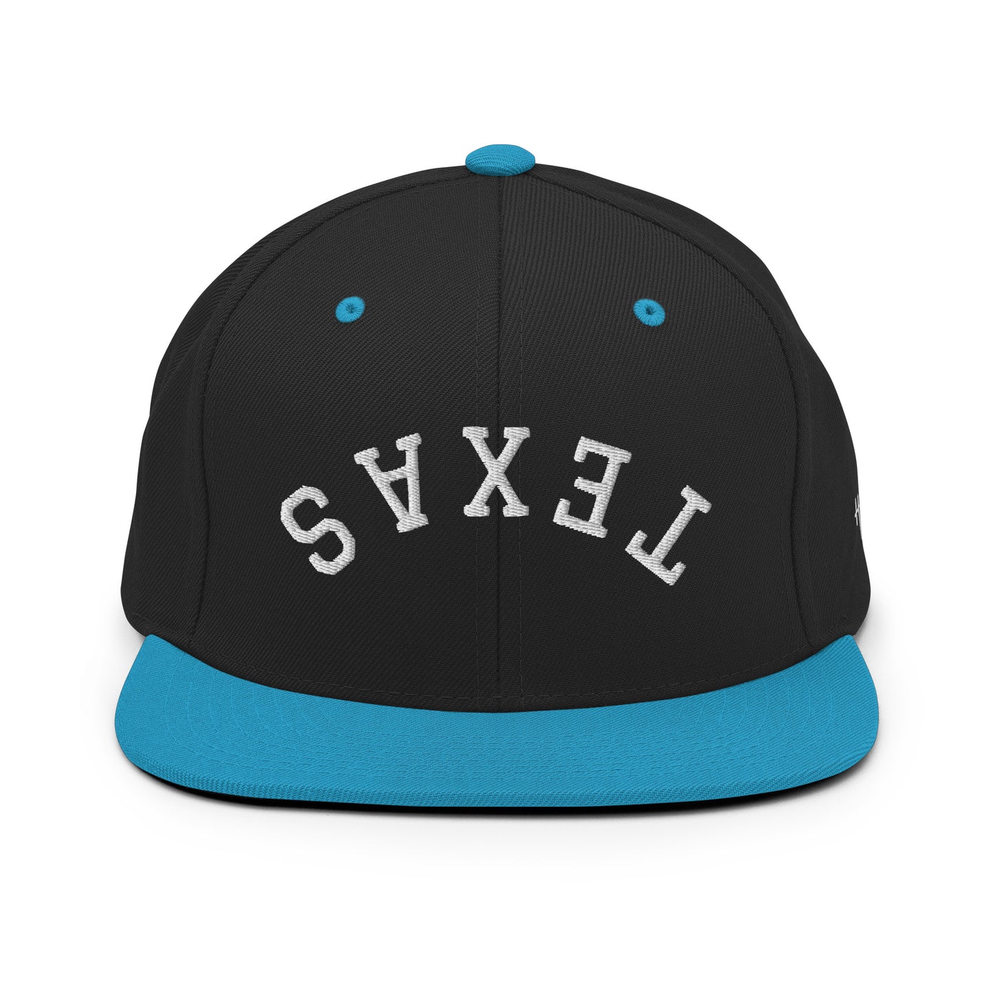 Texas Upside Down Arch 6 Panel Snapback Hat