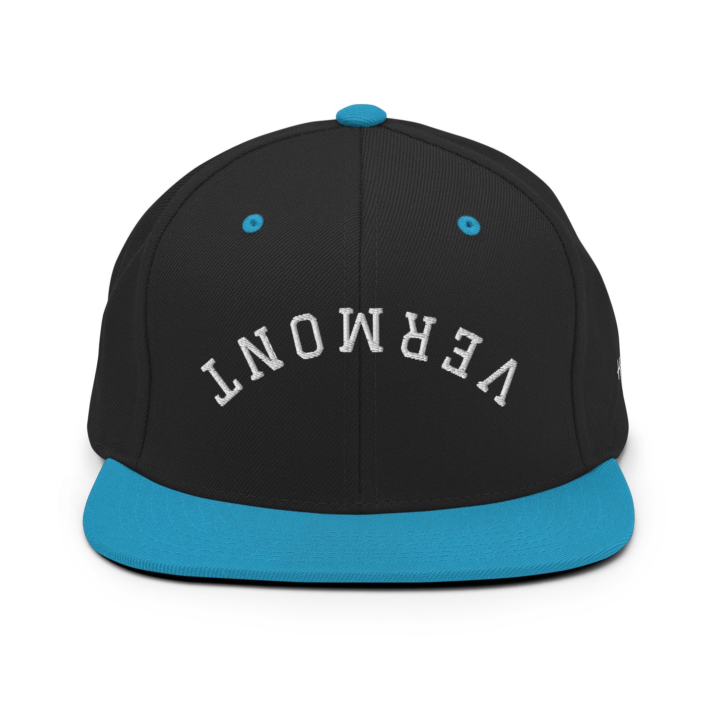 Vermont Upside Down Arch 6 Panel Snapback Hat