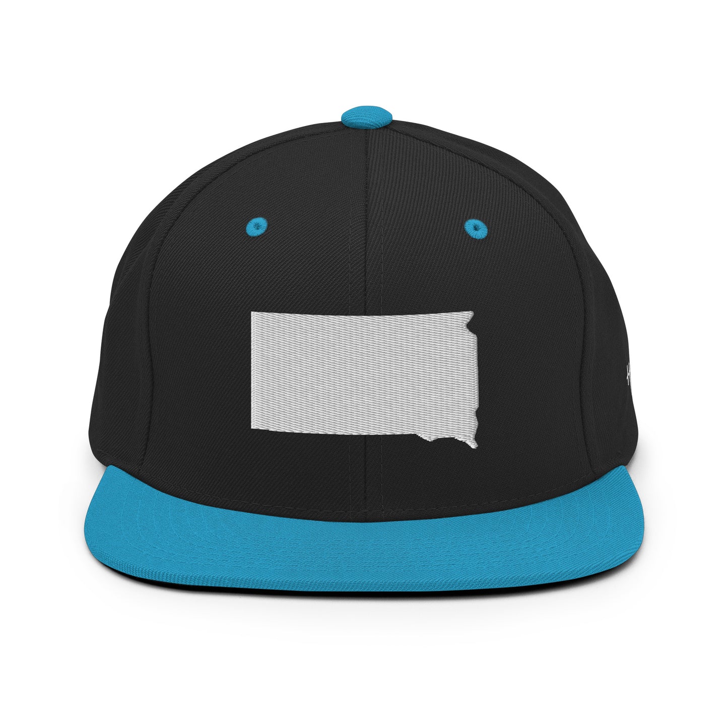 South Dakota State Silhouette 6 Panel Snapback Hat