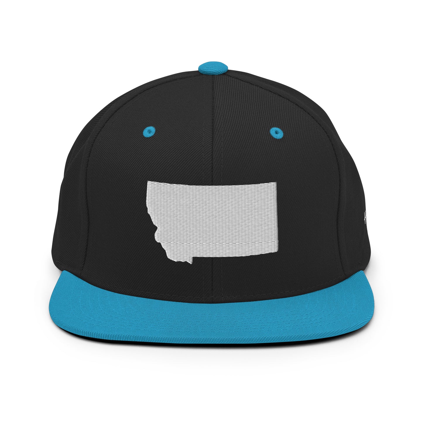 Montana State Silhouette 6 Panel Snapback Hat