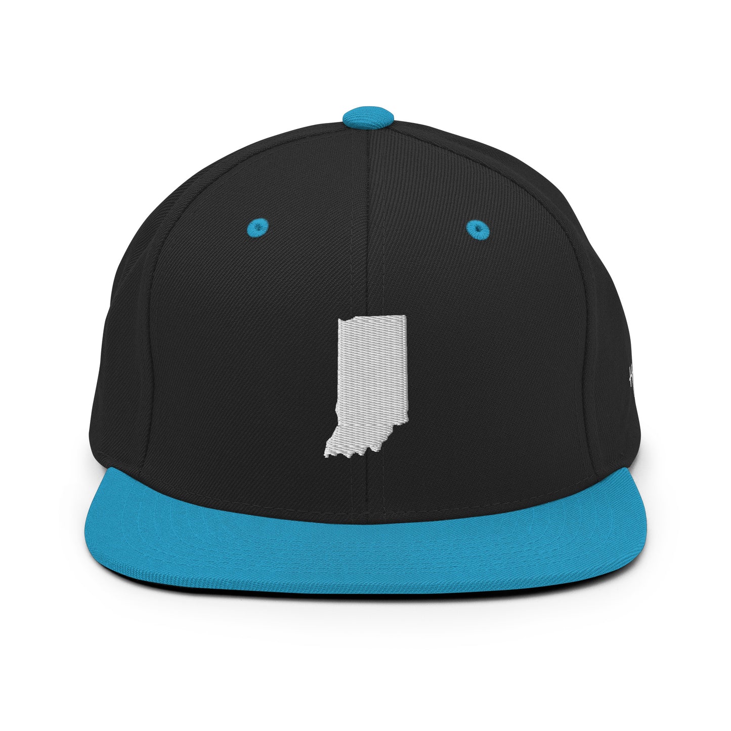 Indiana State Silhouette 6 Panel Snapback Hat