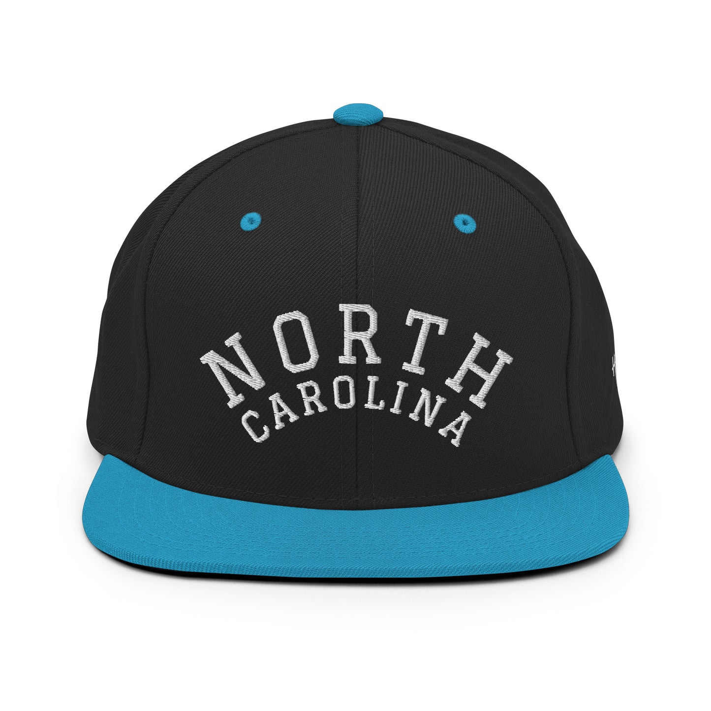 North Carolina Arch 6 Panel Snapback Hat