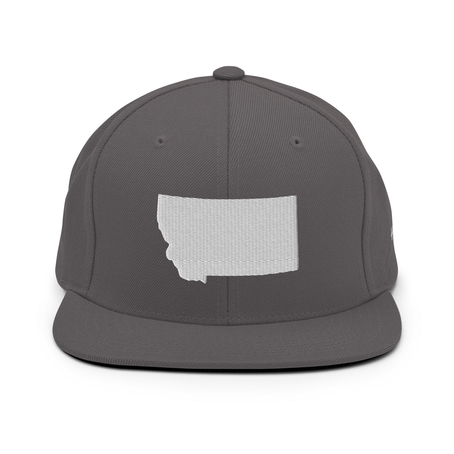 Montana State Silhouette 6 Panel Snapback Hat