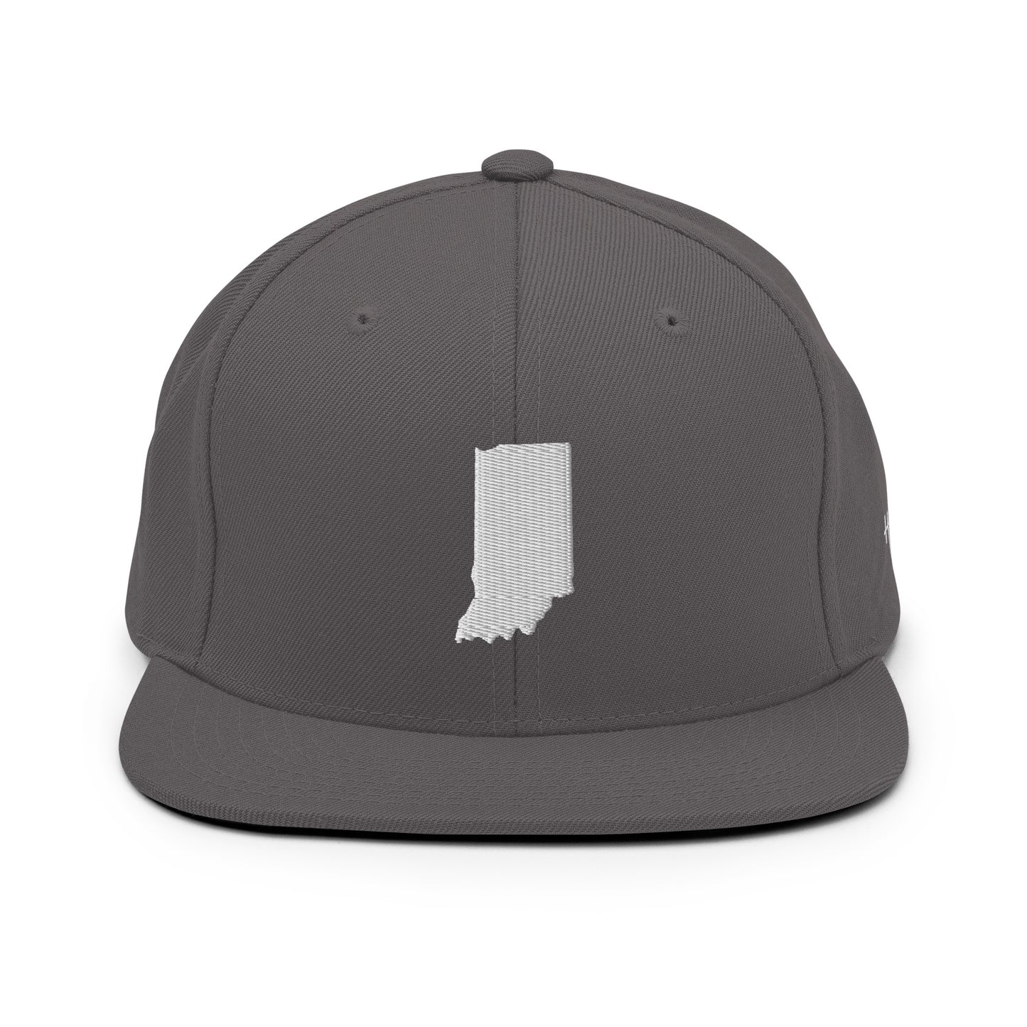 Indiana State Silhouette 6 Panel Snapback Hat