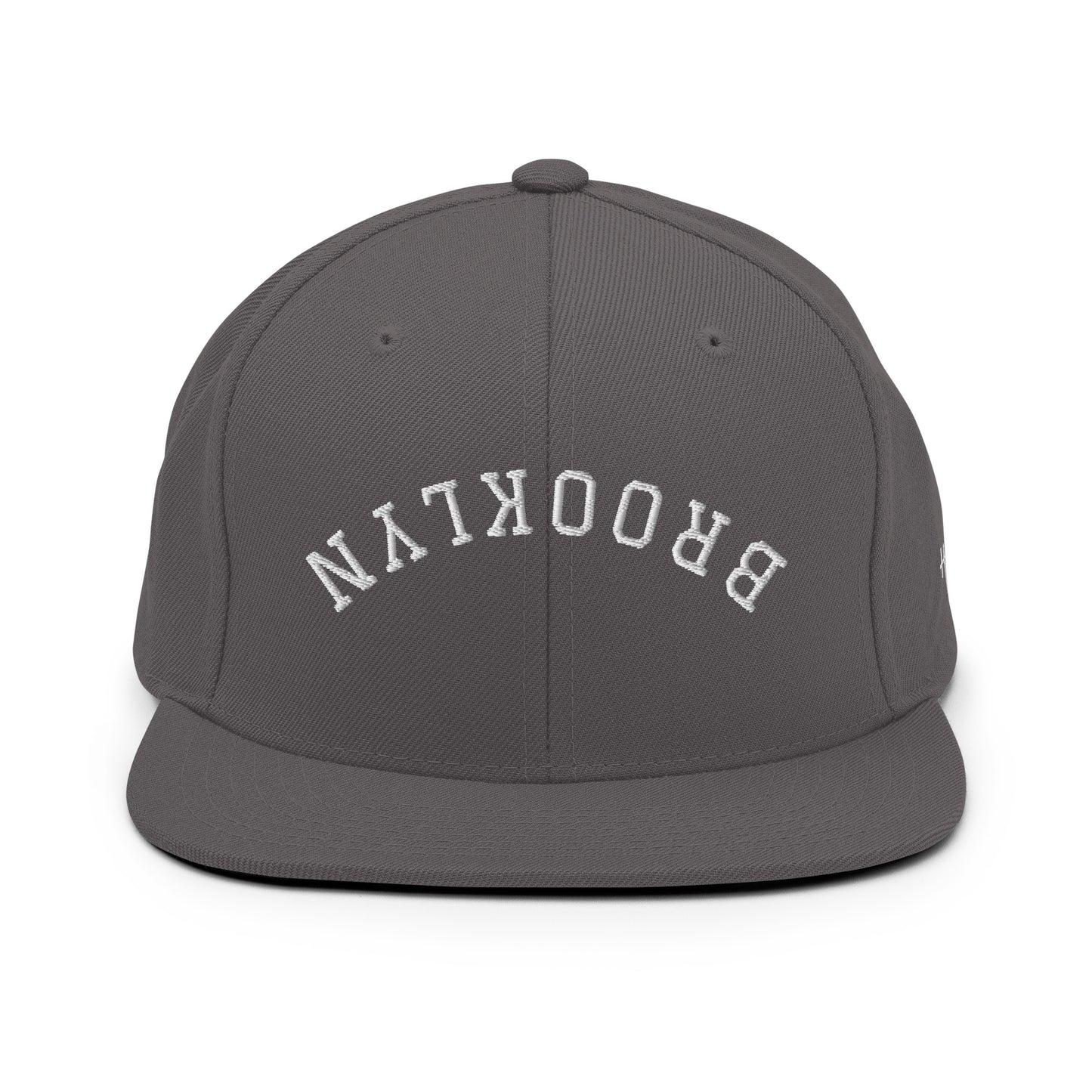 Brooklyn Upside Down Arch 6 Panel Snapback Hat