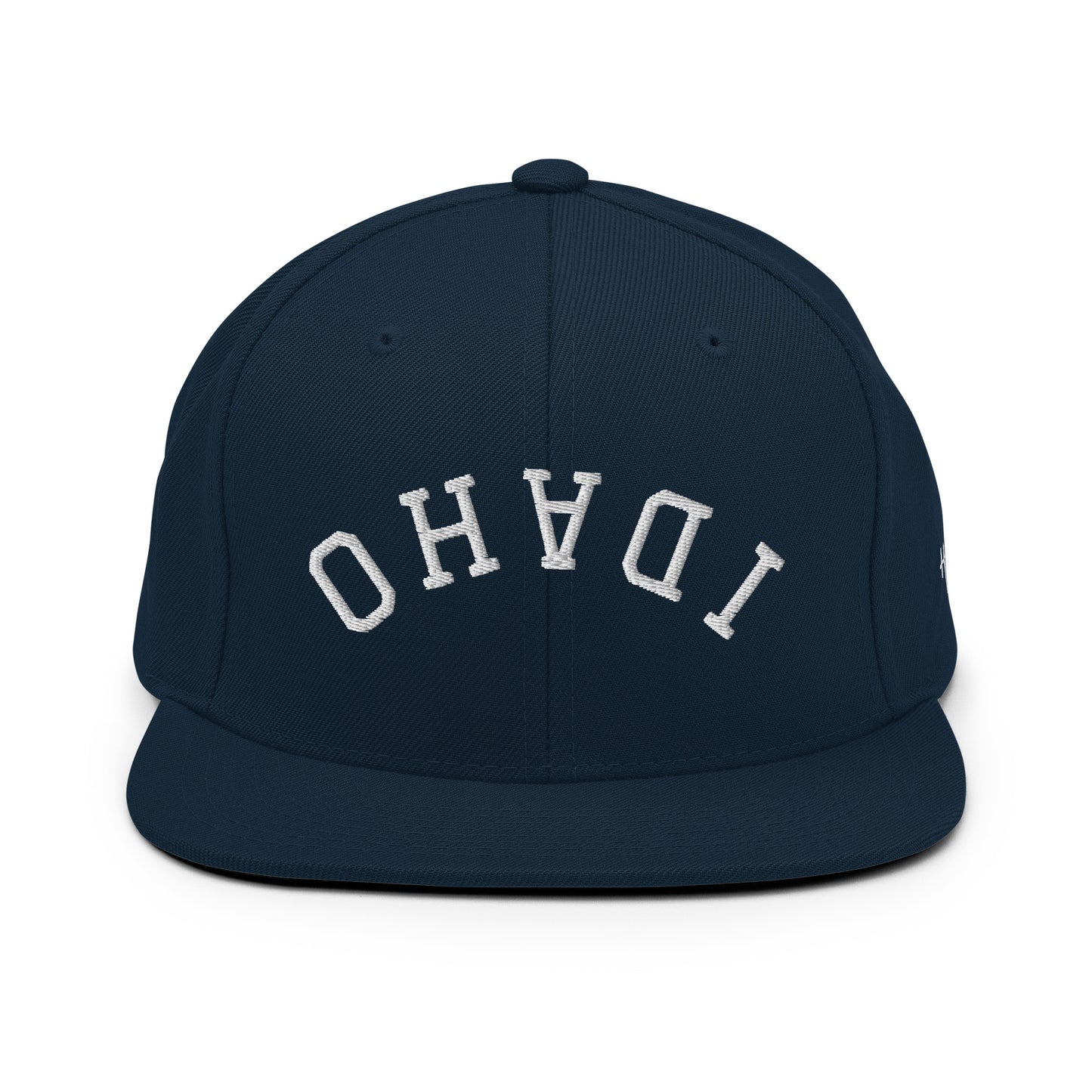 Idaho Upside Down Arch 6 Panel Snapback Hat