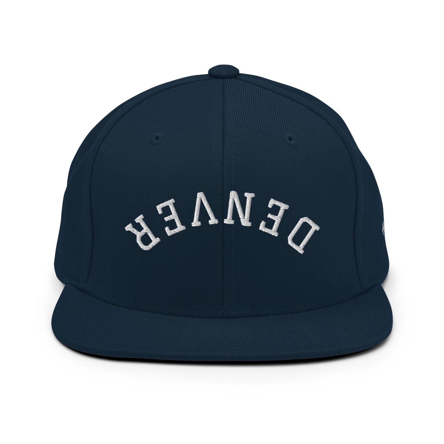 Denver Upside Down Arch 6 Panel Snapback Hat