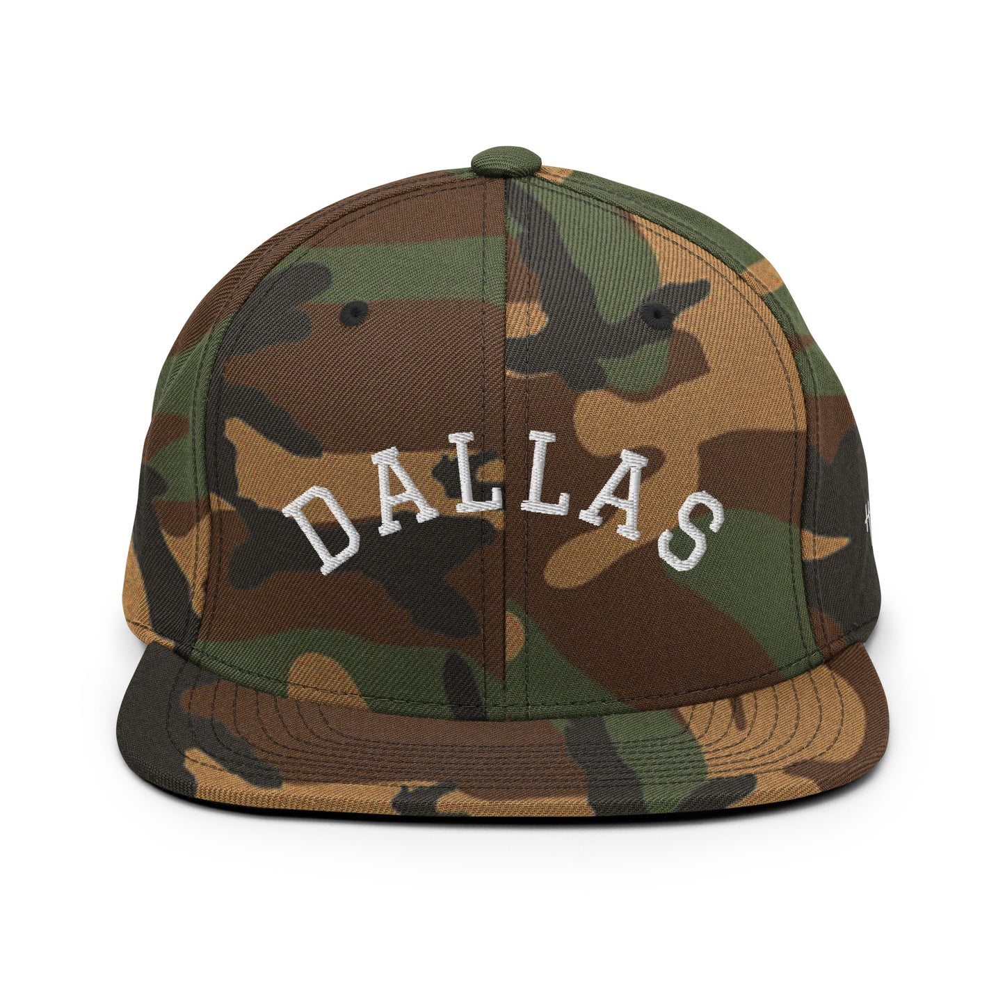 Dallas Arch 6 Panel Snapback Hat