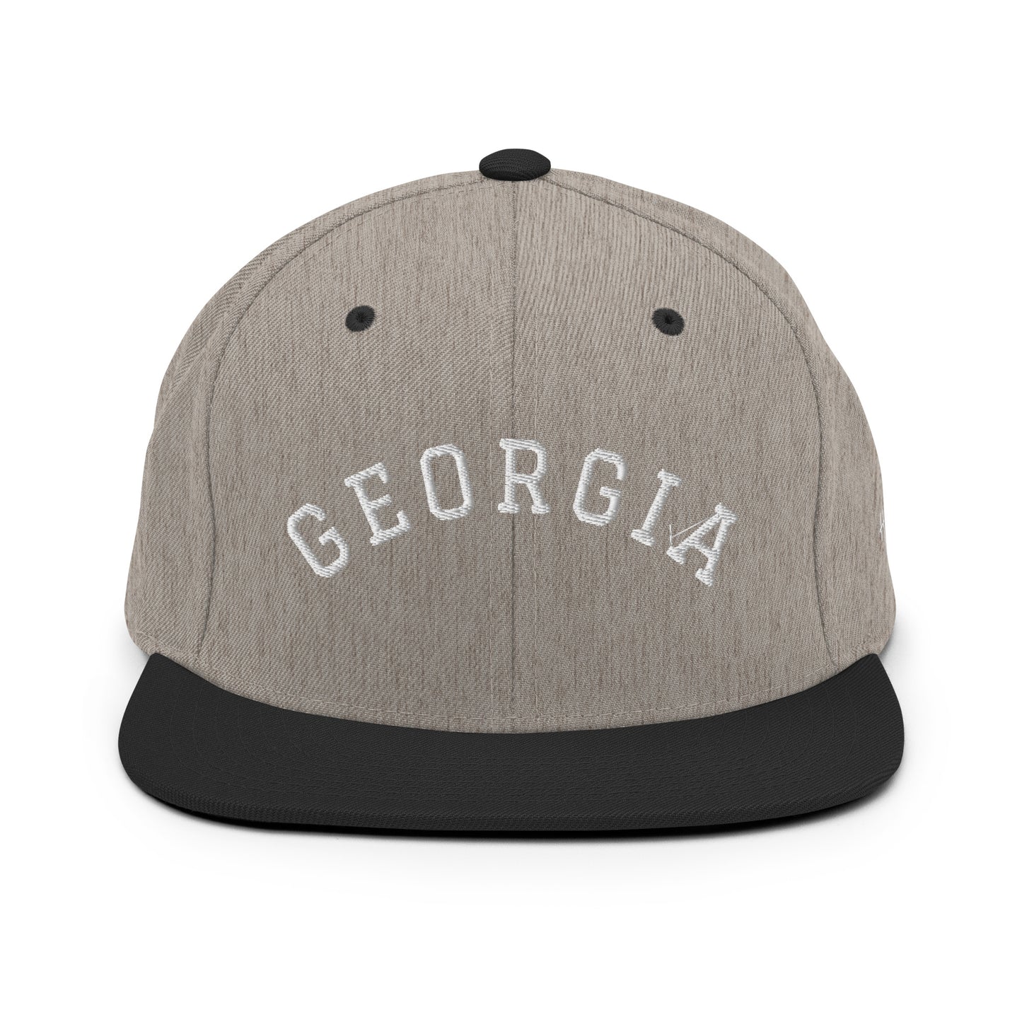 Georgia Arch 6 Panel Snapback Hat