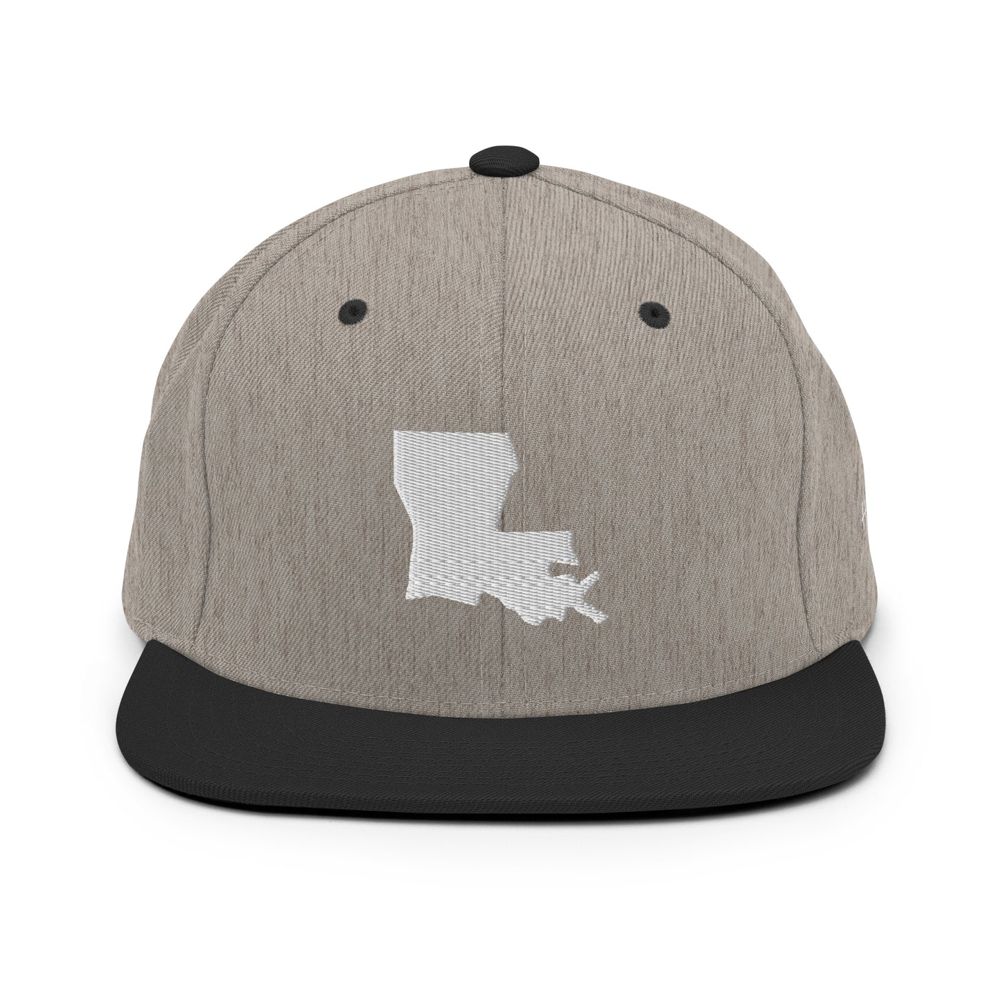 Louisiana State Silhouette 6 Panel Snapback Hat