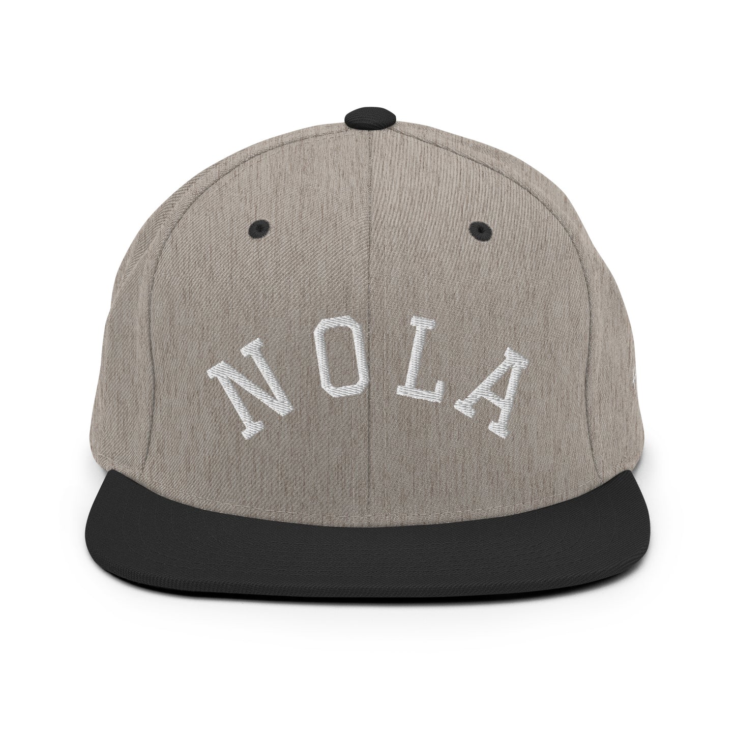 New Orleans Arch 6 Panel Snapback Hat