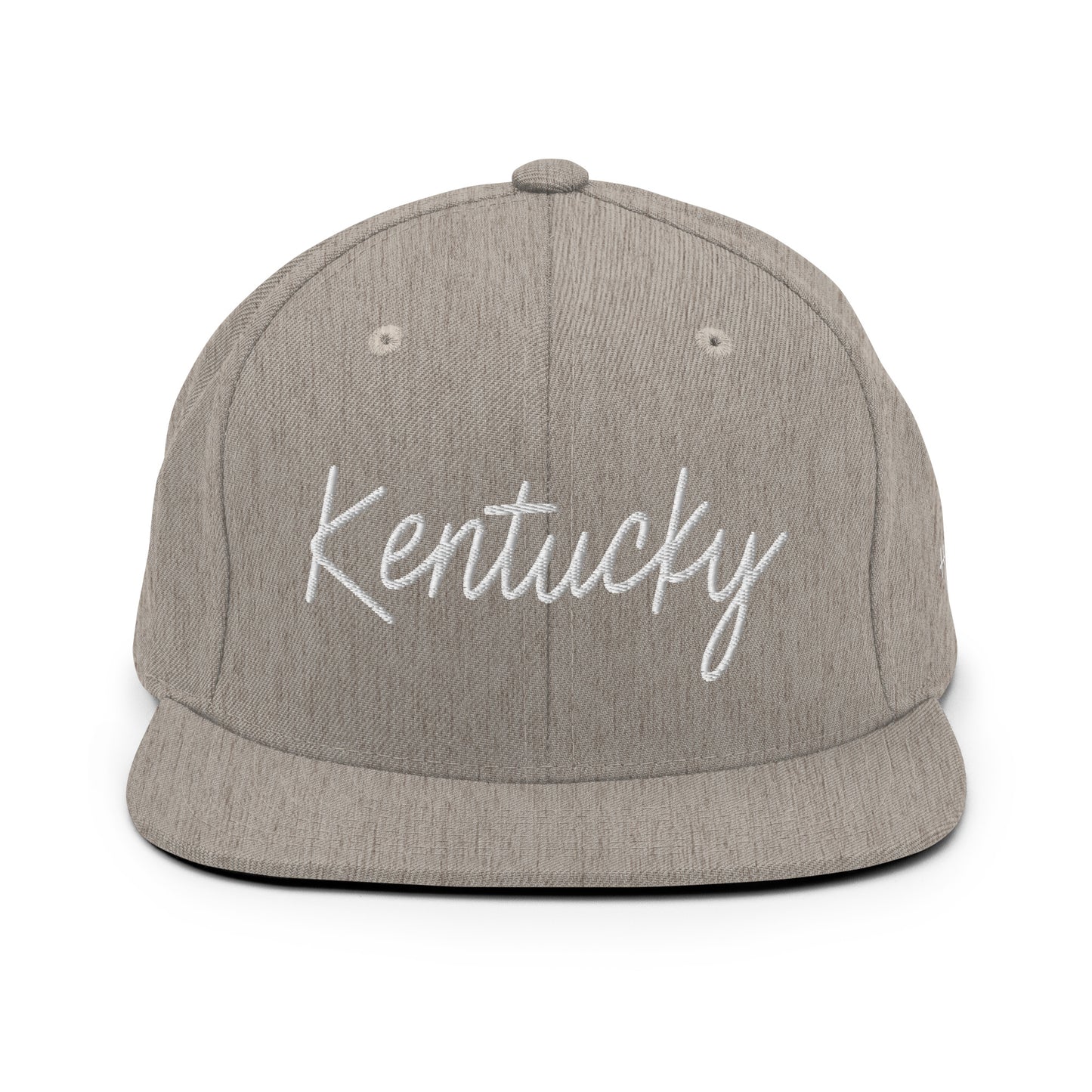 Kentucky Retro Script 6 Panel Snapback Hat