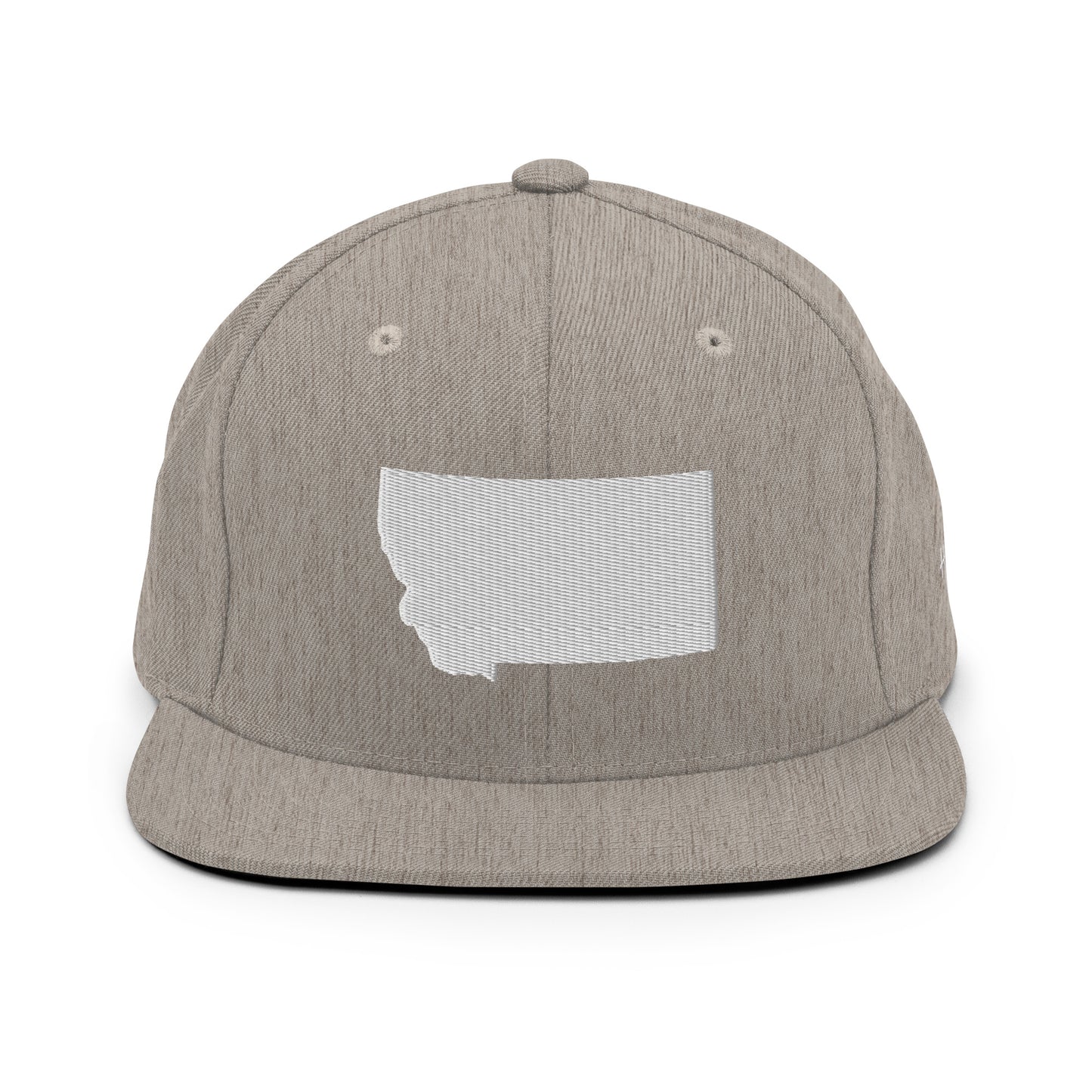 Montana State Silhouette 6 Panel Snapback Hat