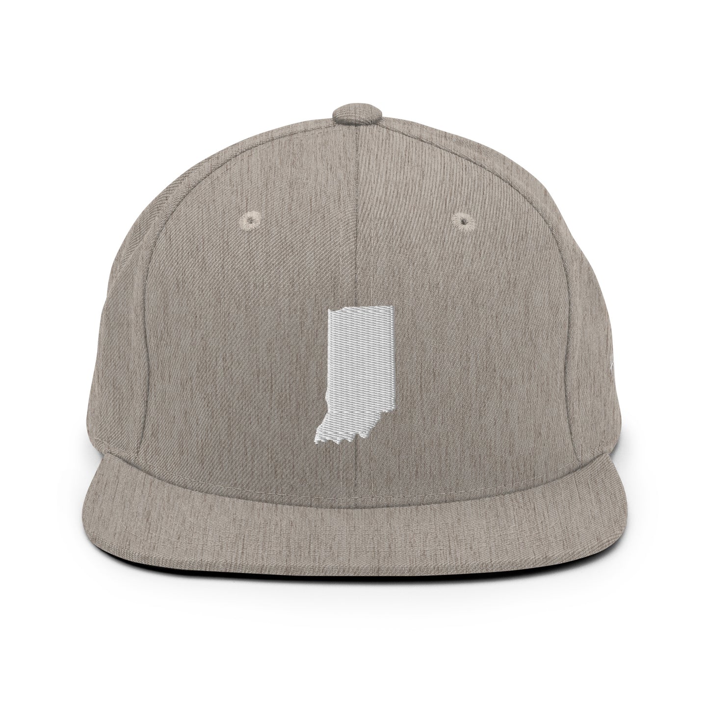 Indiana State Silhouette 6 Panel Snapback Hat