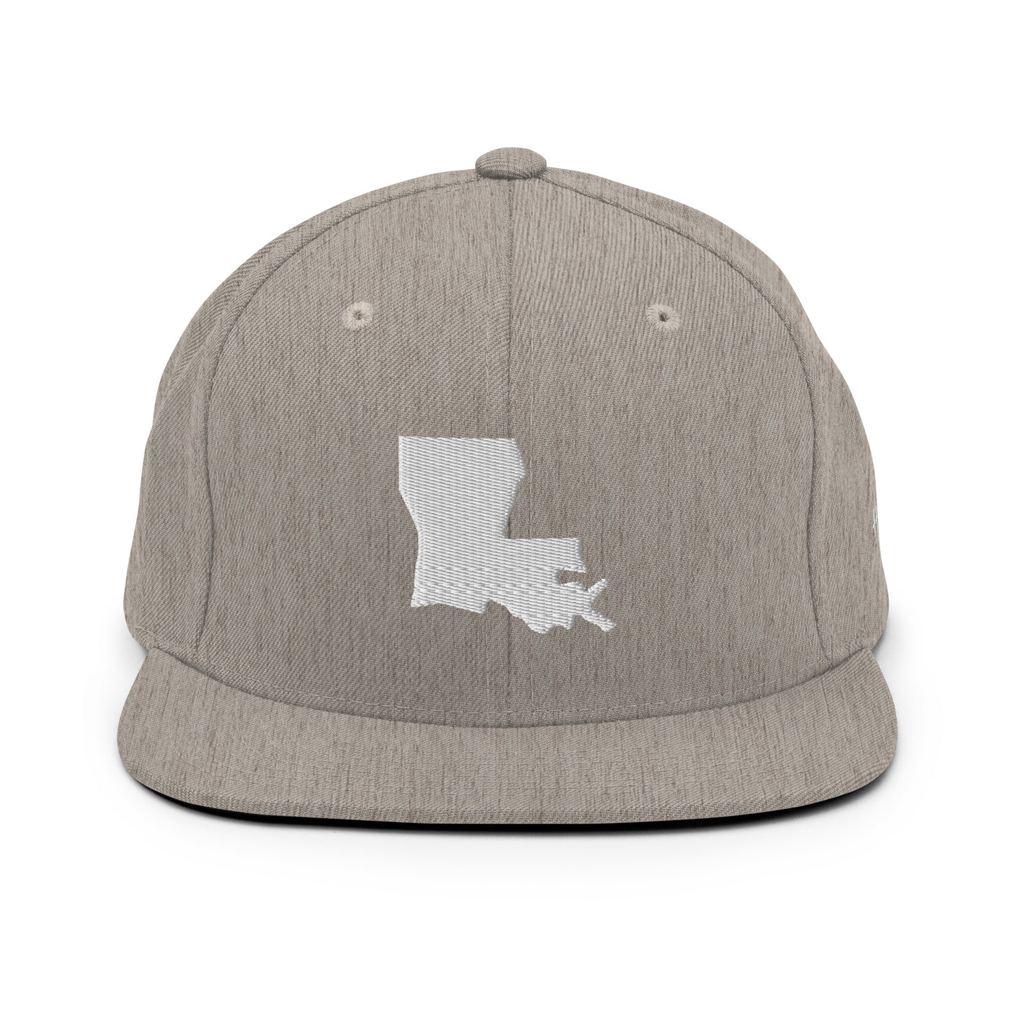 Louisiana State Silhouette 6 Panel Snapback Hat