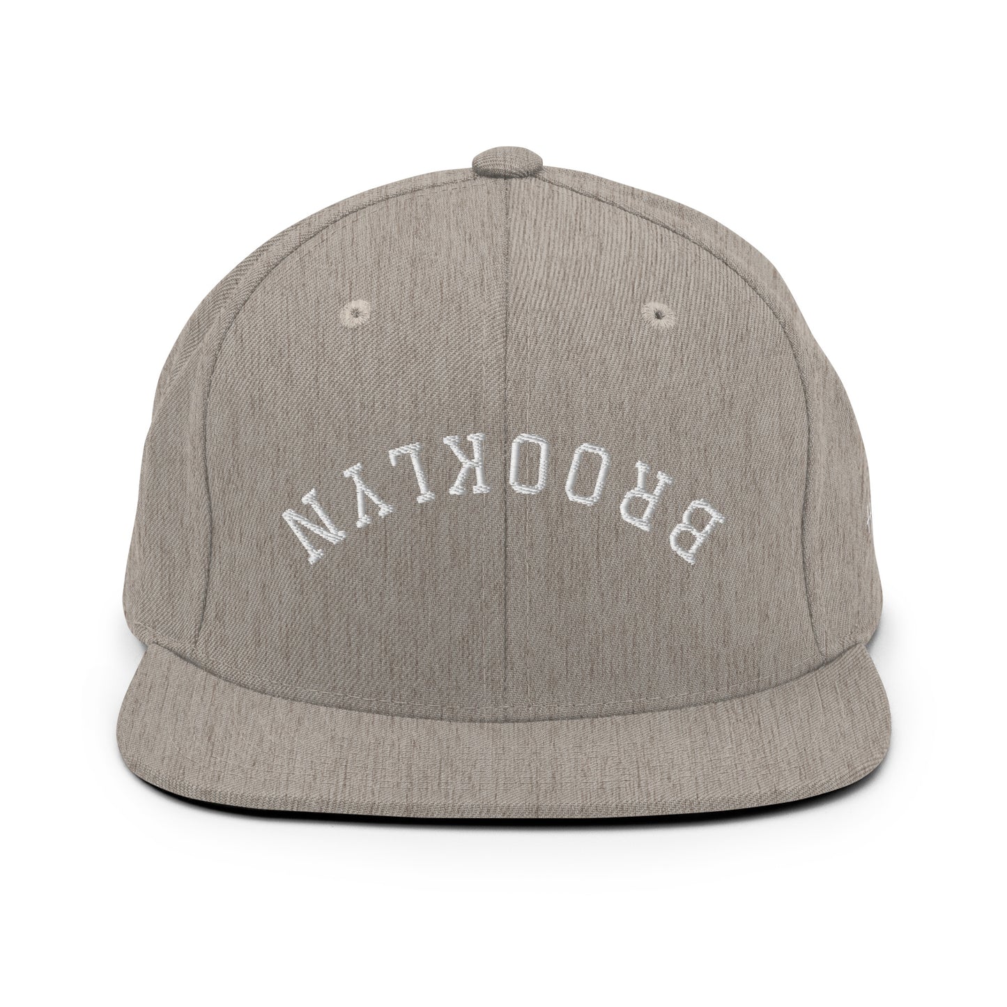 Brooklyn Upside Down Arch 6 Panel Snapback Hat