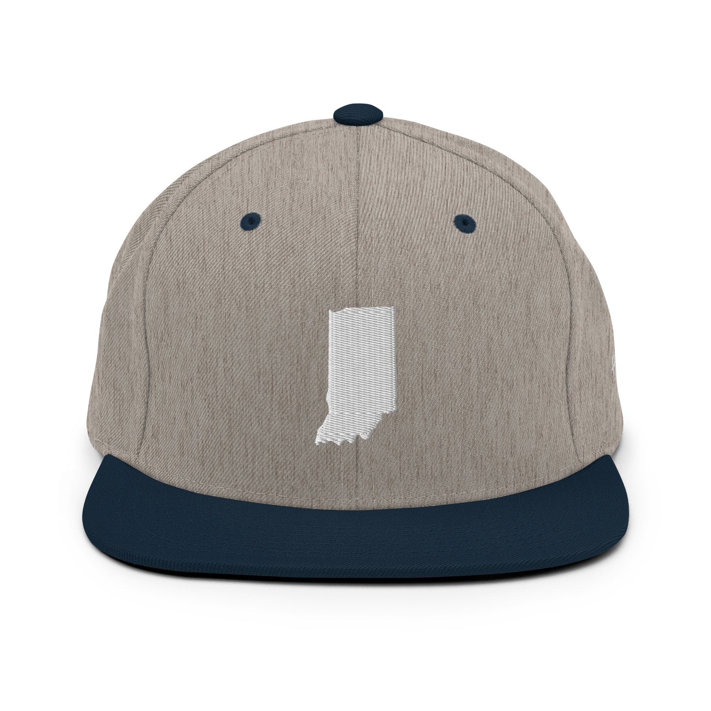 Indiana State Silhouette 6 Panel Snapback Hat