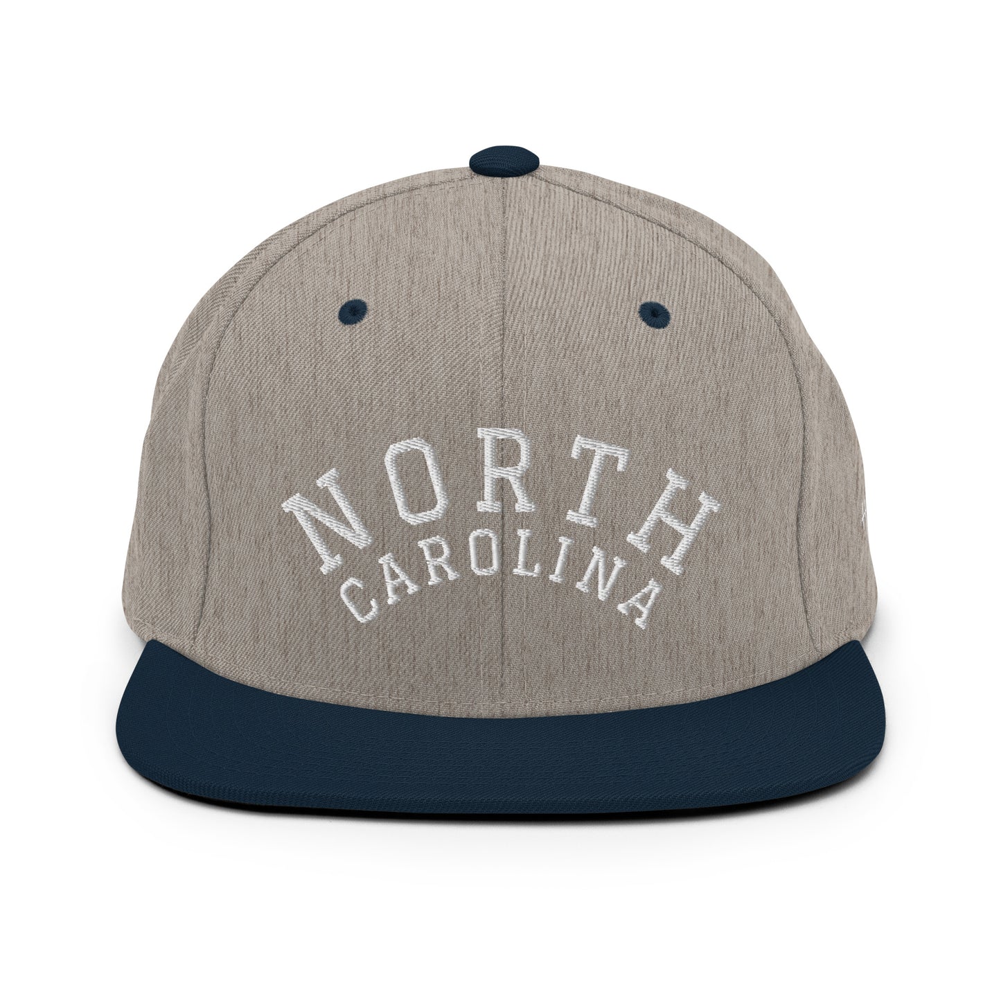 North Carolina Arch 6 Panel Snapback Hat