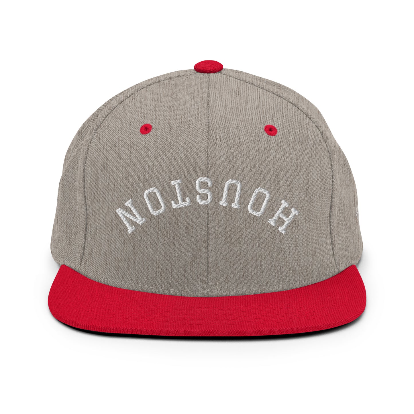 Houston Upside Down Arch 6 Panel Snapback Hat