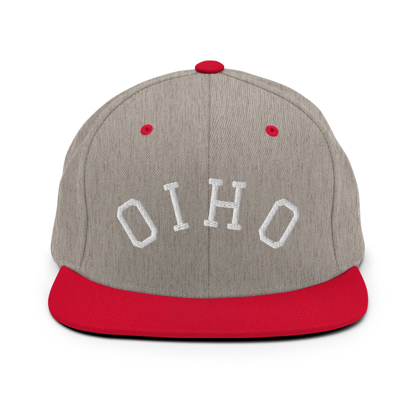 Ohio Upside Down Arch 6 Panel Snapback Hat