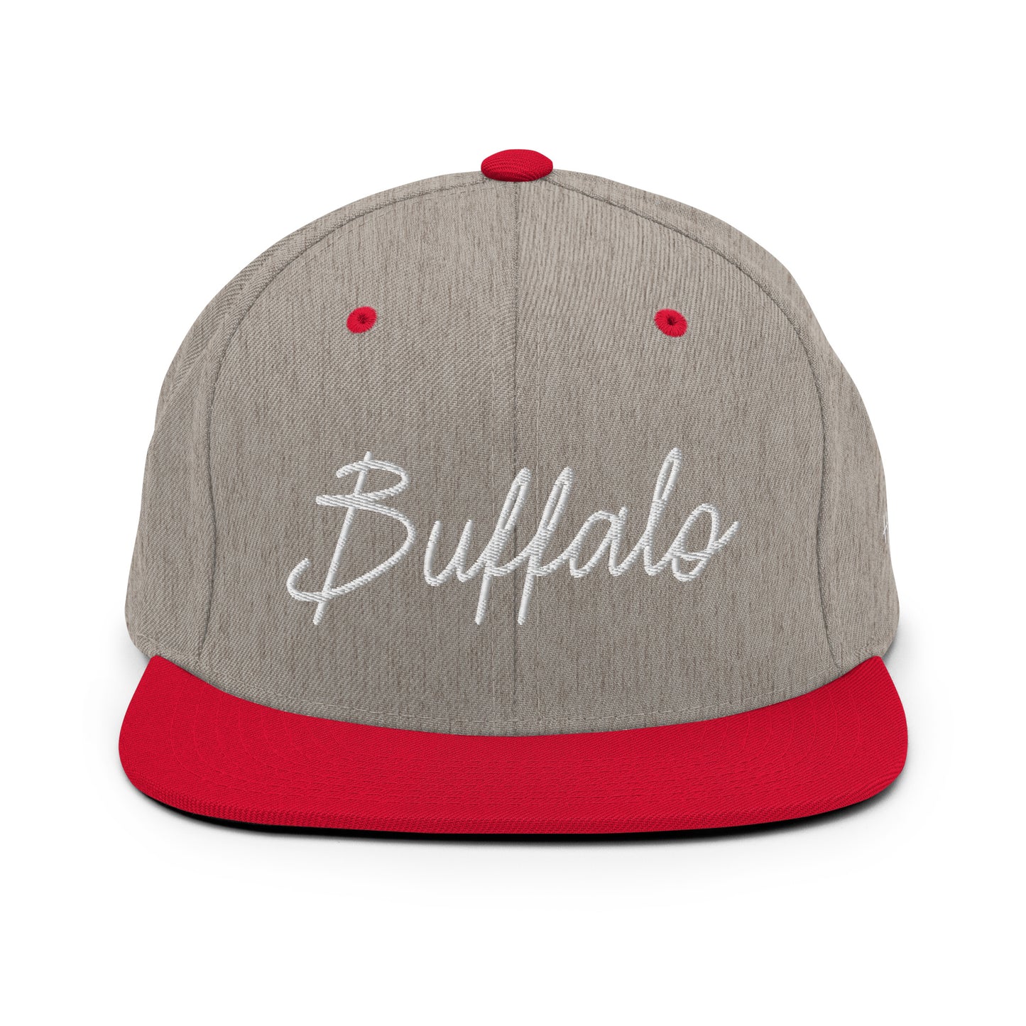 Buffalo Retro Script 6 Panel Snapback Hat